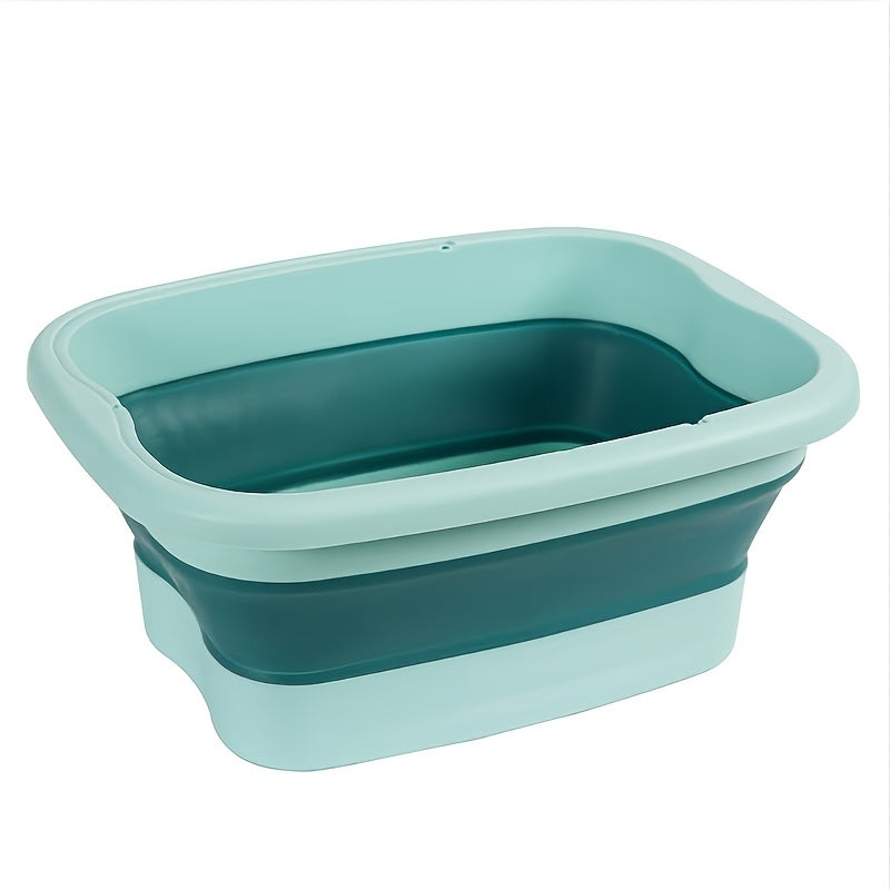 1pc Foldable Foot Bath bucket, Foot Bath Tool, Foot Bath Massager, Foot Soaking Basin, Large Foot Soaking Basin Bath\u002FBathroom Accessories