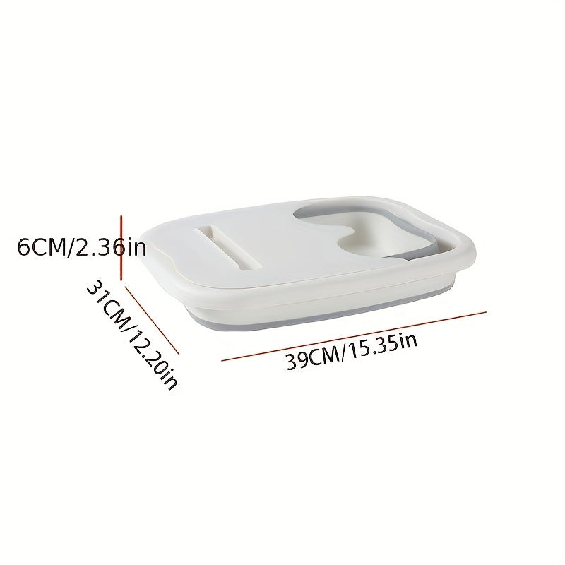 1pc Foldable Foot Bath bucket, Foot Bath Tool, Foot Bath Massager, Foot Soaking Basin, Large Foot Soaking Basin Bath\u002FBathroom Accessories